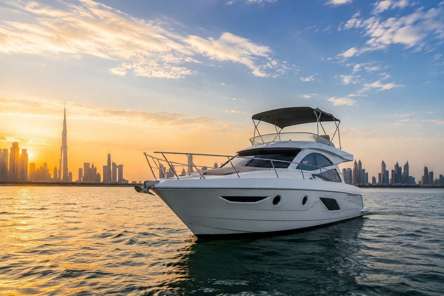 Affordable yacht charters in Dubai